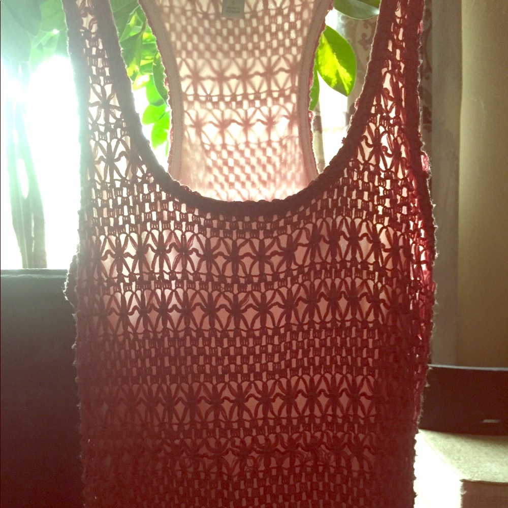 Crochet maxi dress
